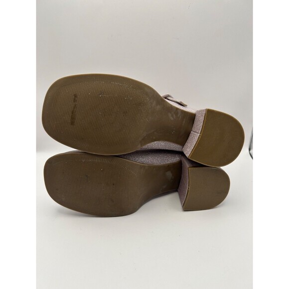 Steve Madden JDRAMA Girls Mary Janes Platform Glitter Pink Size 6 NEW - Picture 7 of 8